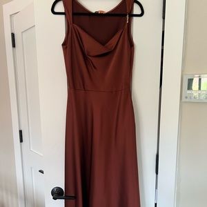 Chocolate dress